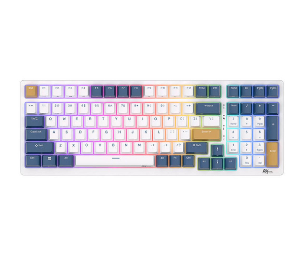 Royal Kludge RK98 RGB Red switch Niebieska RK98 blu - 1289866 - zdjęcie
